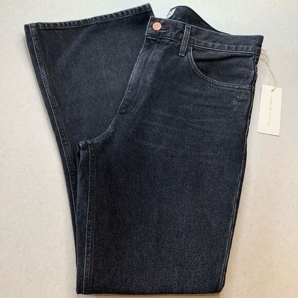 Citizens Of Humanity Jeans Kaya Mid Rise‎ Kick Flare Dark Wave 31 NWT - Picture 4 of 8